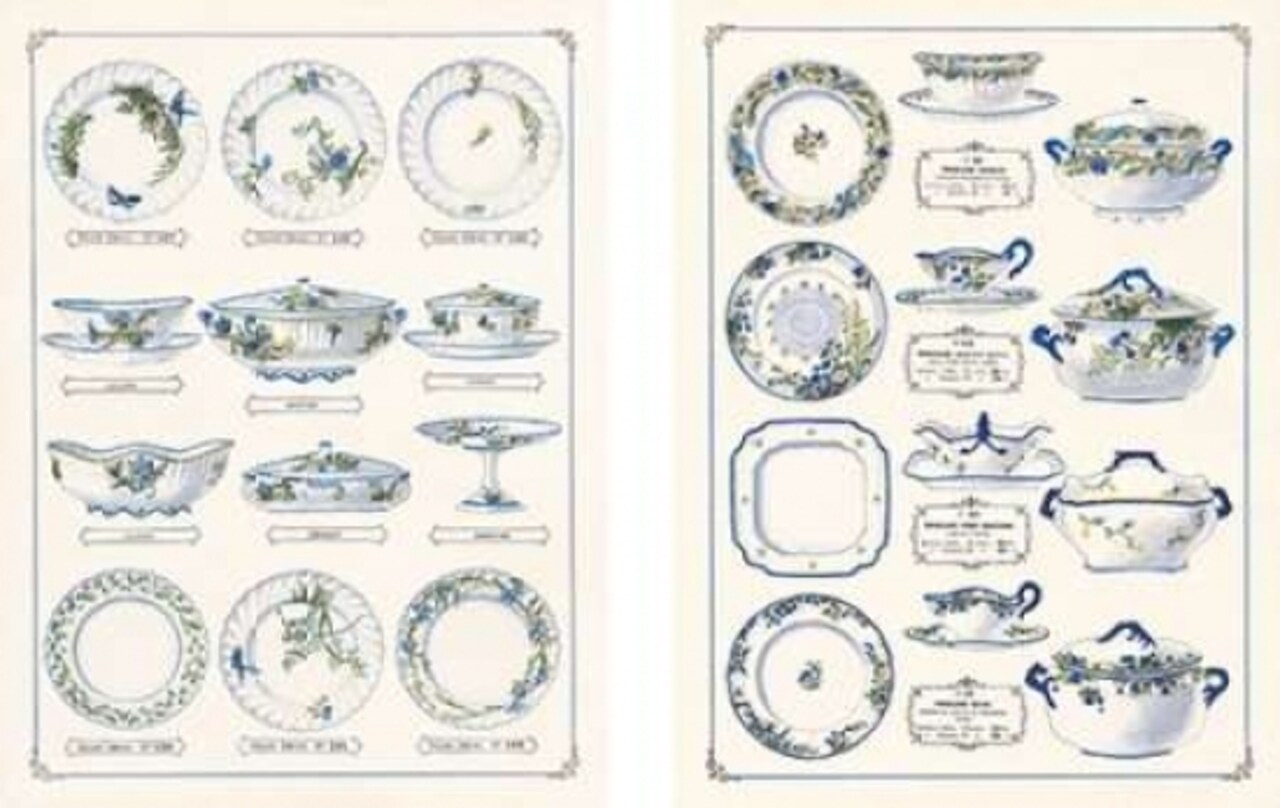 Porcelain Designs Poster Print by 19th C. French - Item # VARPDXCC1005